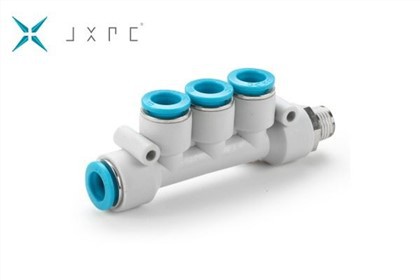 एकाधिक टी वायवीय त्वरित कनेक्ट फिटिंग